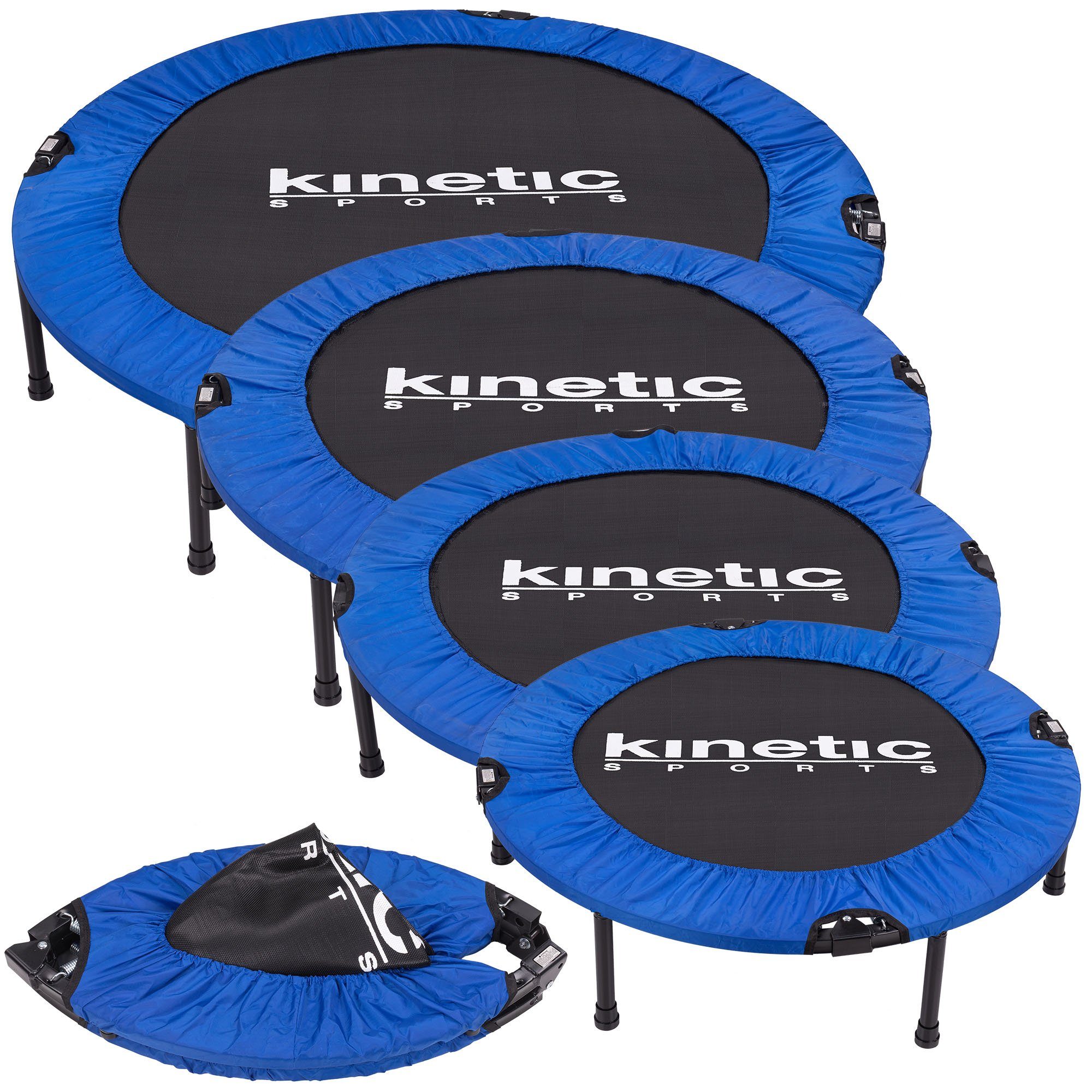 Sports Fitnesstrampolin TPLIN, Ø 91 cm, Fitness Trampolin Ø 91 cm Belastbar bis 100 kg